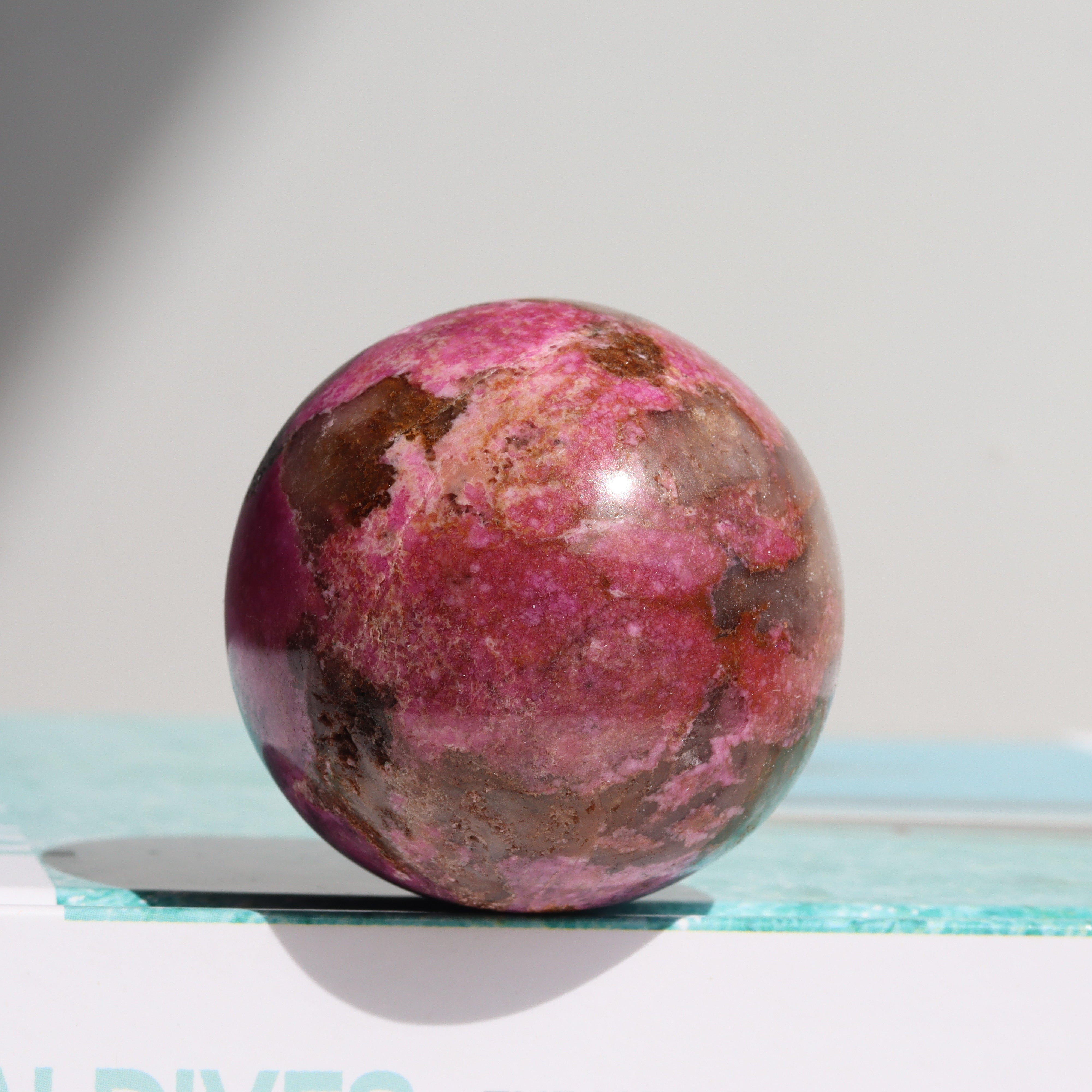 Cobalton Calcite Sphere